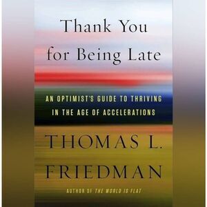 💜NWOT Thank You for Being Late Hardcover Book